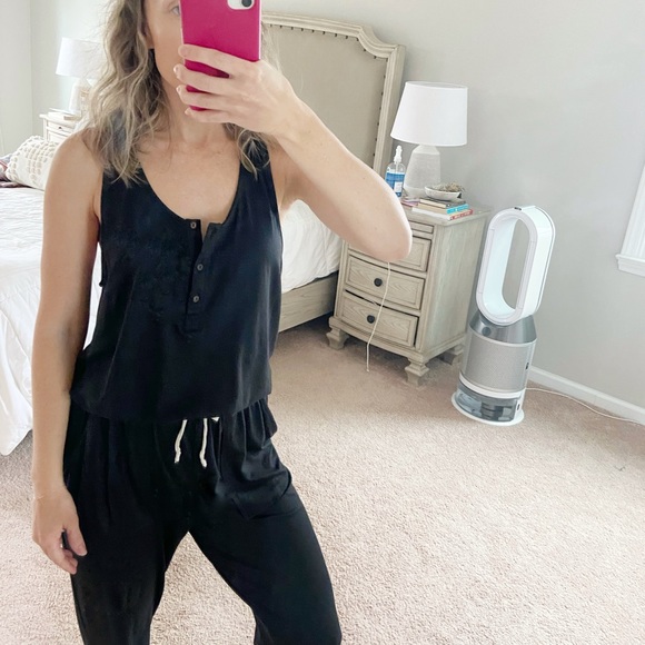 Clad & Cloth Black Jumpsuit - Picture 2 of 4